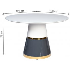 Стеклянный стол 30F-1368-1