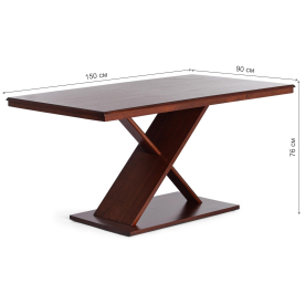 Деревянный стол Alvest mod. T-161