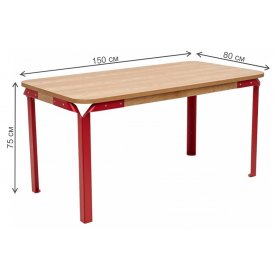 Деревянный стол Apsaras