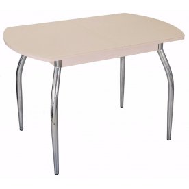 Стол Чинзано ПО белый / белый / ножка 07 мдф