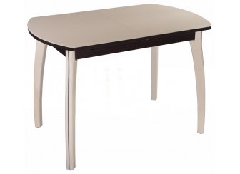 Стол Чинзано ПО венге / крем /  ножка 07 крем