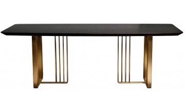 Деревянный стол Irelia 58DB-18369-220STOL/OB черный