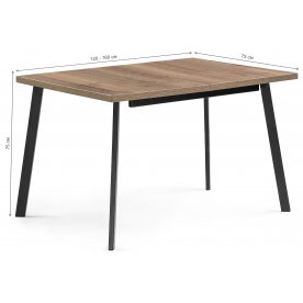 Стол Колон Лофт 120 32 мм