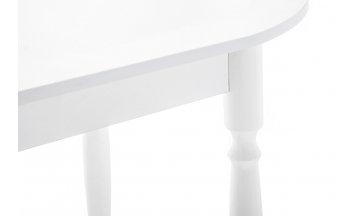 Деревянный обеденный стол Леттере белый