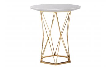 Деревянный стол Melan white / gold