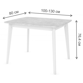 Деревянный стол Vesta 100