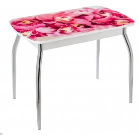 Стол Monro-3 белый / стекло фото 4 / вкладка стекло