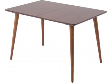 Обеденный стол Монте 120 натуральное дерево орех