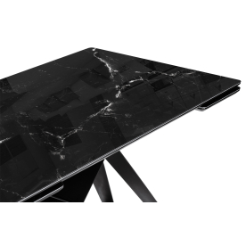 Стеклянный стол Блэкберн 140