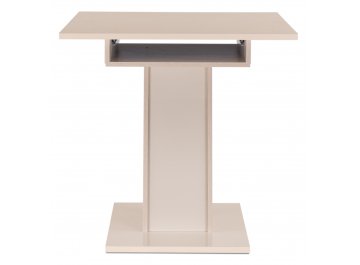 Обеденный стол Варгас батл рокк / бежевый глянец