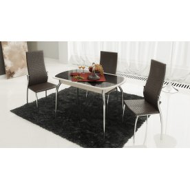 Стеклянный стол Ницца