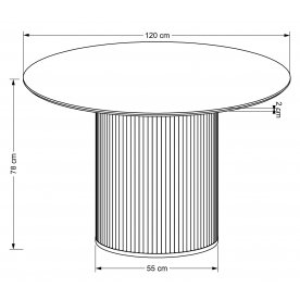 Деревянный стол Дженнифер 120/78