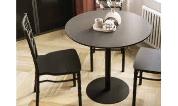 Деревянный стол Этельиэ 80 черный