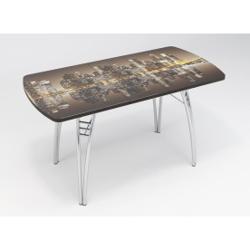 Деревянный стол Город компакт