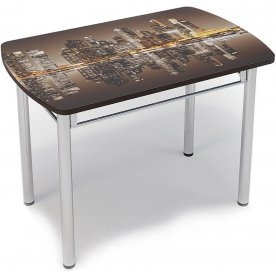 Деревянный стол Город