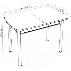 Деревянный стол Город