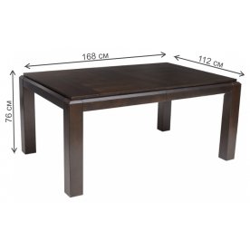 Деревянный стол GR SDDT- B4484-WPL