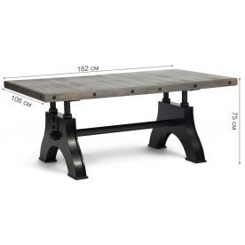 Деревянный стол Chevalet