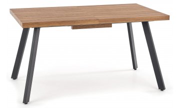 Деревянный стол Berlin 140-180/85/76 орех / черный