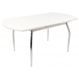 Стол Реал ПО-1 КМ белый / камень 04 / ножка 01