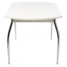 Стол Реал ПО-1 КМ белый / камень 04 / ножка 01