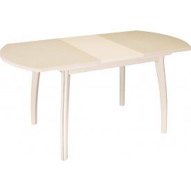 Стол Реал ПО-1 КМ крем / камень 06 / ножка 07 крем