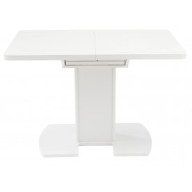 Стол Реал ПР КМ белый / камень 04 / ножка 05 белый камень 04