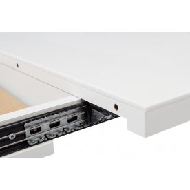 Стол Реал ПР КМ белый / камень 04 / ножка 05 белый камень 04