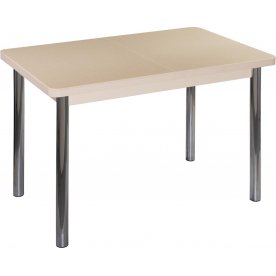 Стол Реал ПР КМ крем / камень 06 / ножка 02