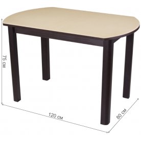 Деревянный стол Румба ПО-1 КМ 04