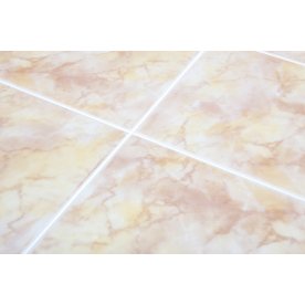 Стол Шарди ПО крем / плитка №21 / ножка 07 крем