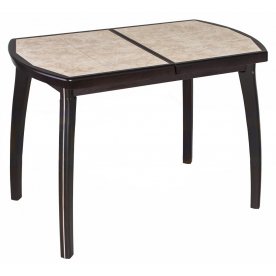 Стол Шарди ПО венге / плитка №98 / ножка 07 крем