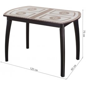 Стеклянный стол Танго ПО-1 07