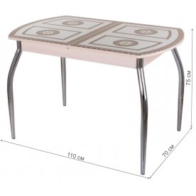 Стеклянный стол Танго ПО 01