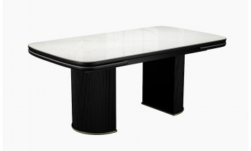 Керамический стол DikLine EKP205 оникс / черный / золото