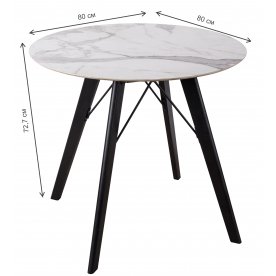 Керамический стол CA Wenge Statuario