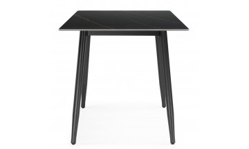 Керамический стол Rion 120 черный мрамор / черный