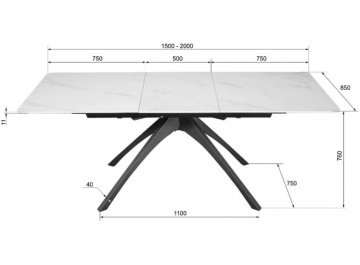 Керамический стол SHT-T76