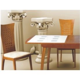 (НЕАКТИВЕН) Обеденная группа "стол 3094R и 4 стула 91025 вишня" (ES)