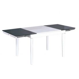 Обеденная группа "стол 6015Т белый, Стул 807 белый"