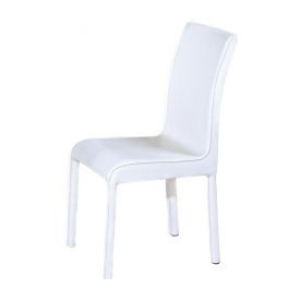 Обеденная группа "стол 6015Т белый, Стул 807 белый"