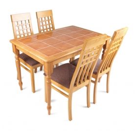 (НЕАКТИВЕН) Обеденная группа "стол Терракота Винзор и 4 стула 8360"