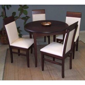 Обеденная группа "cтол Fi 4N + 4 стула Elza Lux"