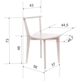 Обеденная группа Сканди Франк 120