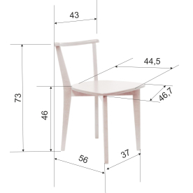 Обеденная группа Сканди Франк 120