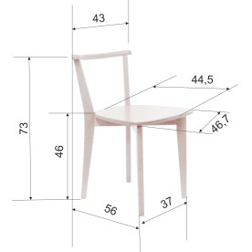 Обеденная группа Сканди Франк 120