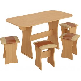 Обеденная группа тип 4 МФ-101.009 бук