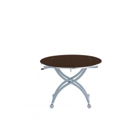 Стол-трансформер 2252 и 4 стула 3391 белый лак