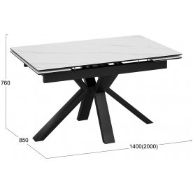 Керамический стол Дерби Тип 1