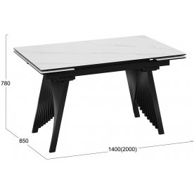 Керамический стол Шелдон Тип 1